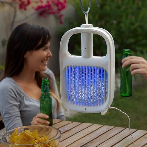 Vliegenmepper-Muggenvanger en Muggenlamp (2-in-1)