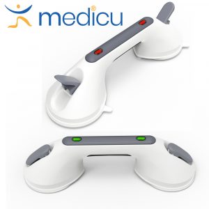 medicu badgrepen wit-grijs